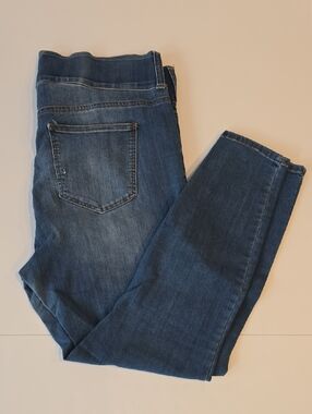 A Beautiful Soul Size 16 Women's High Rise Blue Stretch Jeans J4
